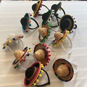 12 Sombrero headbands